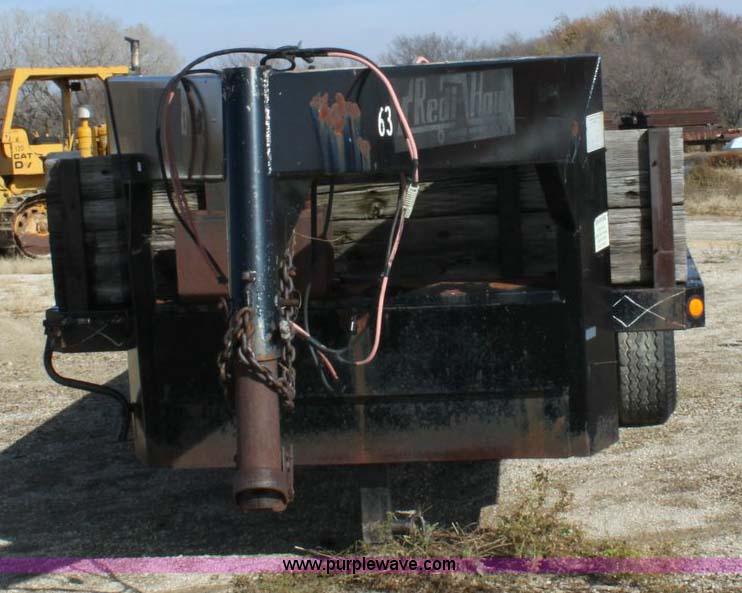 image for item 6389 1990 Redi Haul 16' tandem axle dump trailer