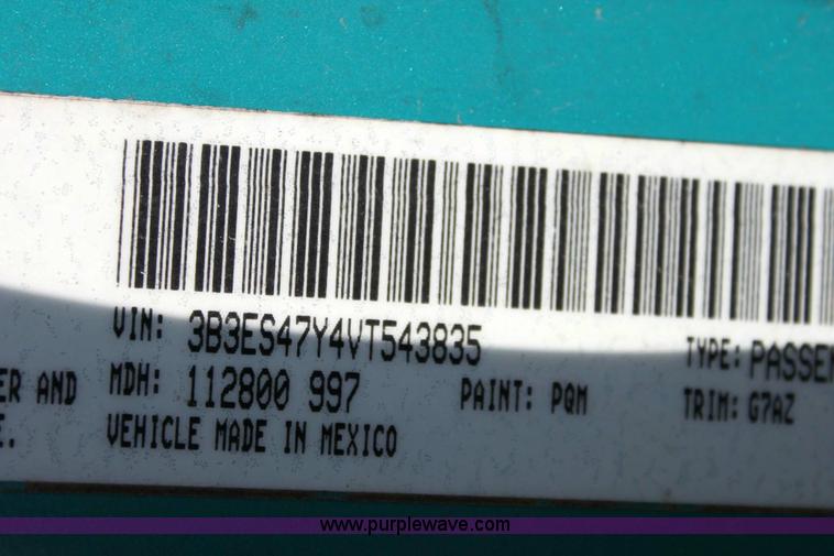 image for item 6397 1997 Dodge Neon Highline