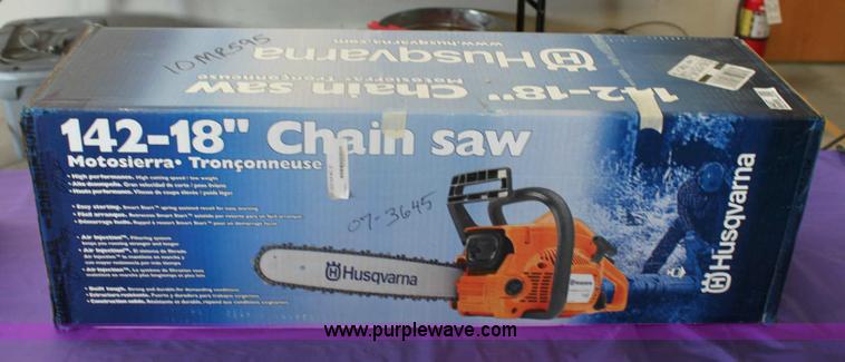 image for item 6407 Husqvarna 142 18" chainsaw