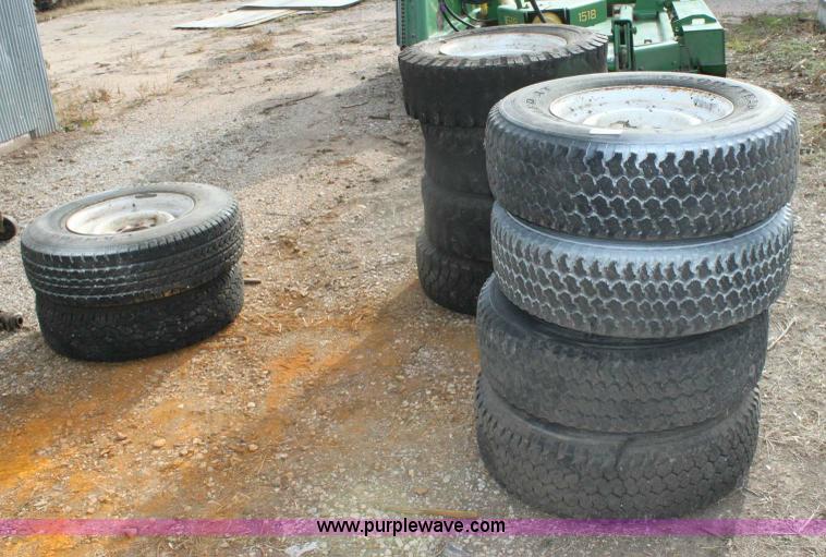 image for item 6437 Assorted tires and wheels