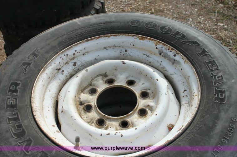 image for item 6437 Assorted tires and wheels