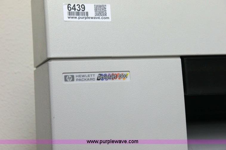 image for item 6439 Hewlett Packard Design Jet 450C wide format printer