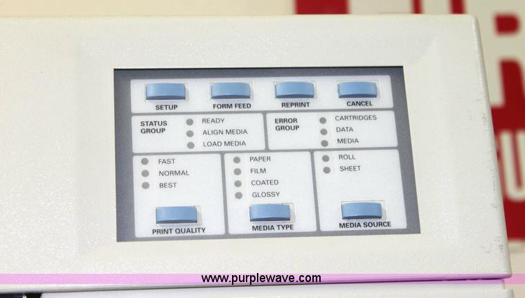 image for item 6439 Hewlett Packard Design Jet 450C wide format printer