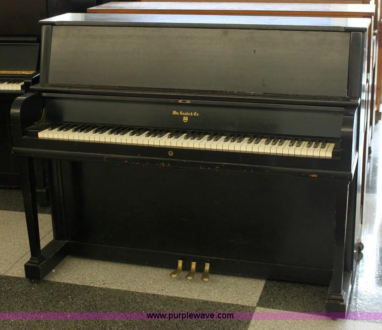 image for item 9104 WM Knabe and Company upright piano