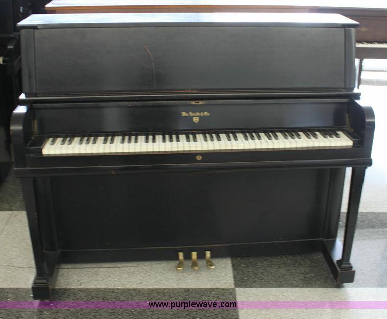 image for item 9109 WM Knabe upright piano