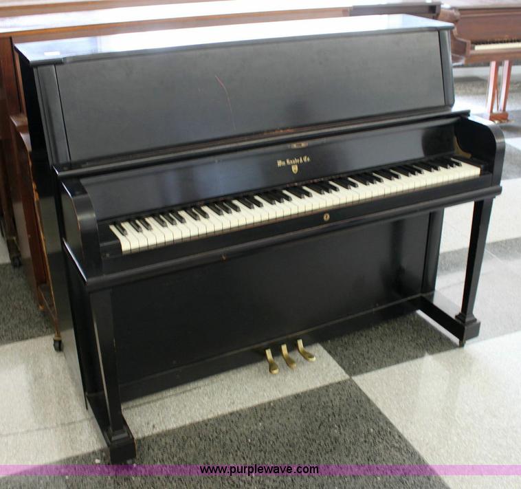 image for item 9109 WM Knabe upright piano