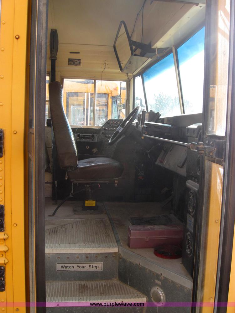 image for item 9183 1996 Chevrolet B7 Blue Bird school bus