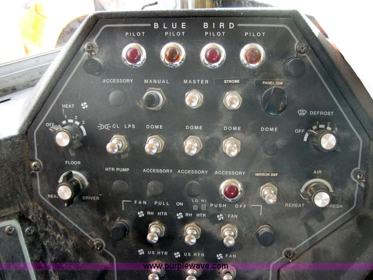 image for item 9183 1996 Chevrolet B7 Blue Bird school bus