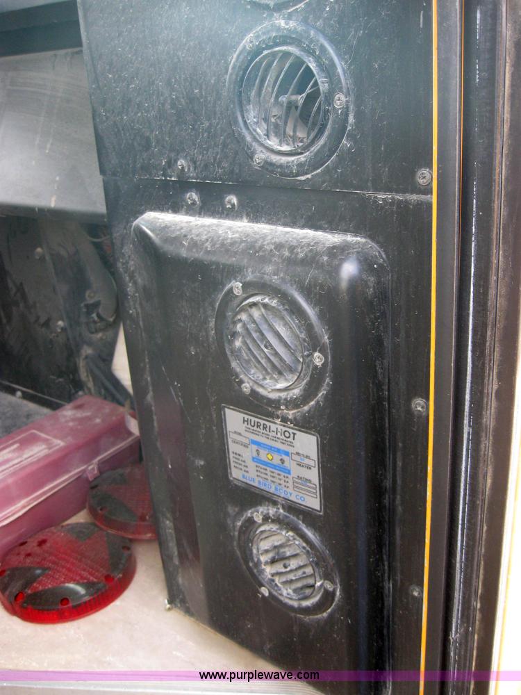 image for item 9183 1996 Chevrolet B7 Blue Bird school bus