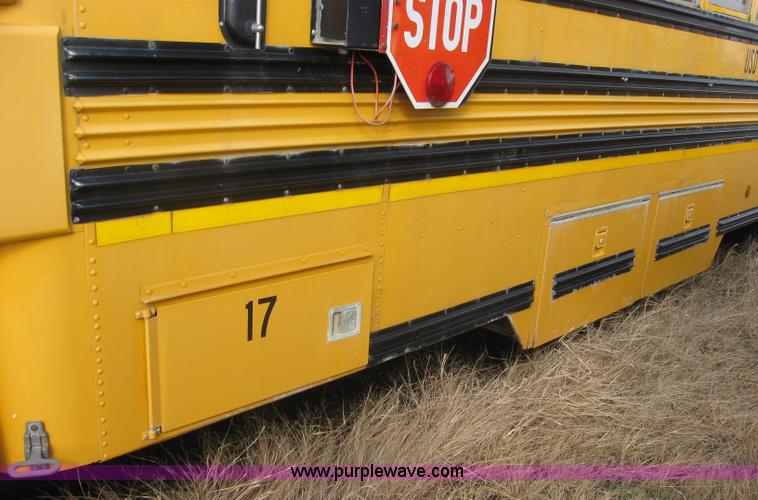 image for item 9183 1996 Chevrolet B7 Blue Bird school bus