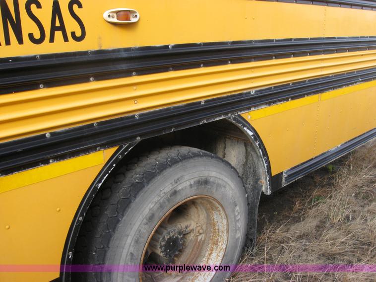 image for item 9183 1996 Chevrolet B7 Blue Bird school bus