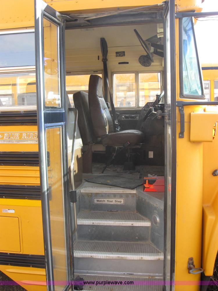 image for item 9184 1998 Chevrolet B7 Blue Bird school bus