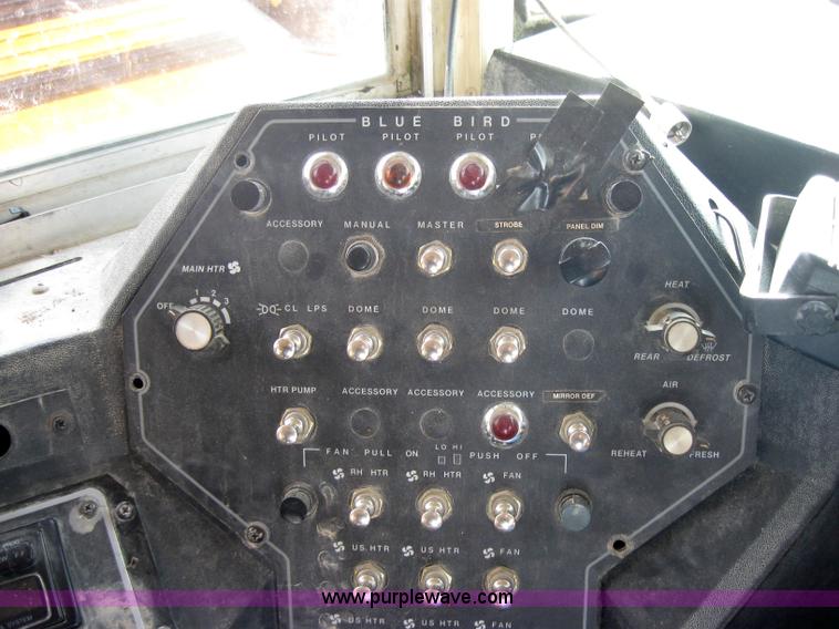 image for item 9184 1998 Chevrolet B7 Blue Bird school bus