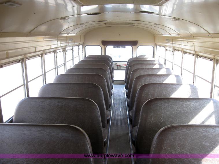 image for item 9184 1998 Chevrolet B7 Blue Bird school bus