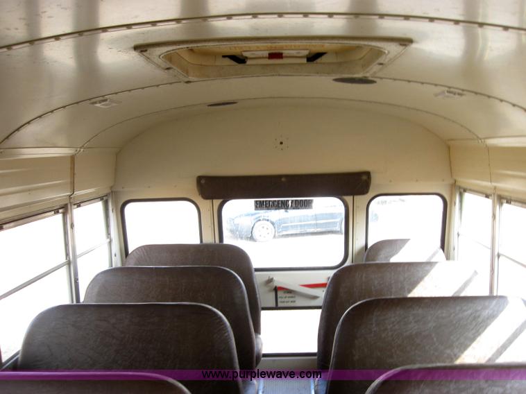 image for item 9184 1998 Chevrolet B7 Blue Bird school bus