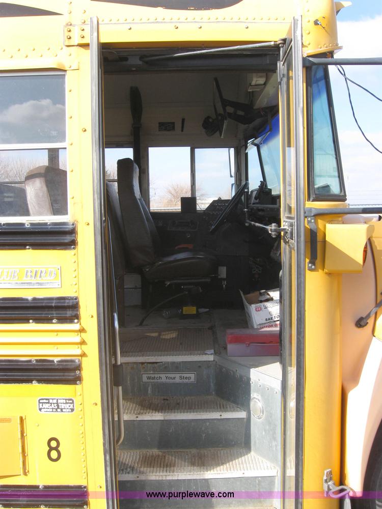 image for item 9185 1996 Chevrolet B7 Blue Bird school bus