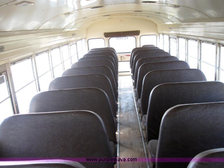 image for item 9185 1996 Chevrolet B7 Blue Bird school bus