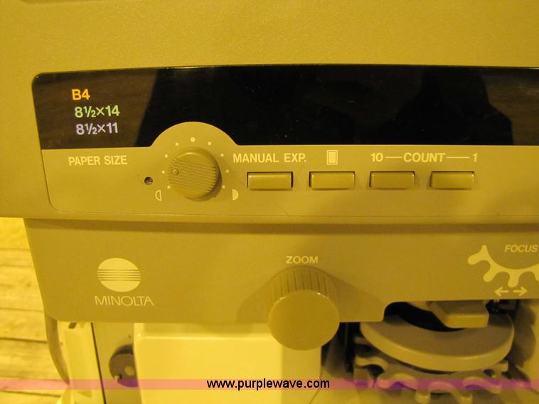 image for item 9322 Minolta RP606Z microfilm viewer