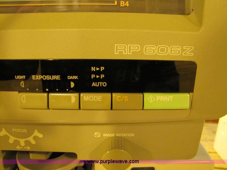 image for item 9322 Minolta RP606Z microfilm viewer