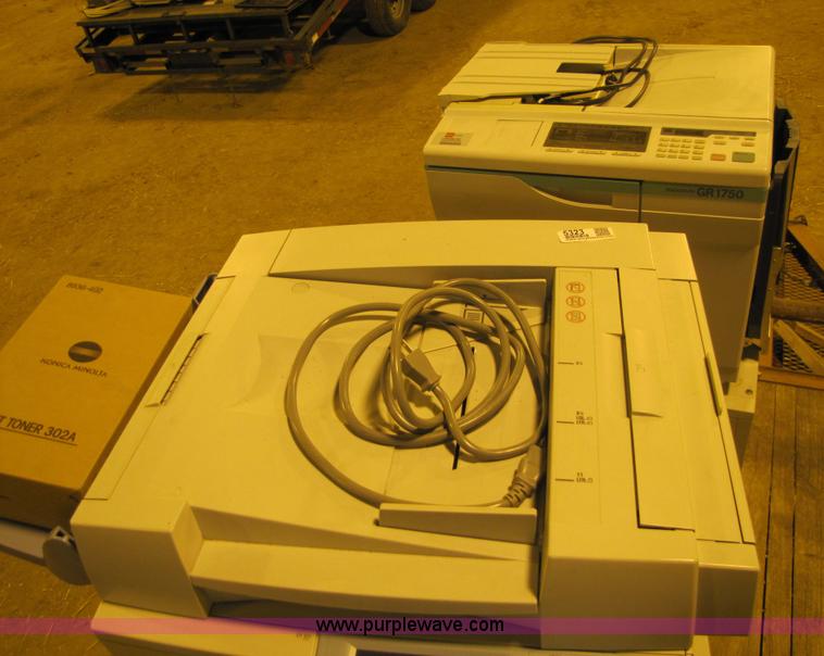 image for item 9323 Risograph GR1750 copier