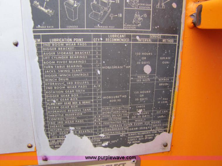 image for item 9330 1988 GMC 700 digger truck