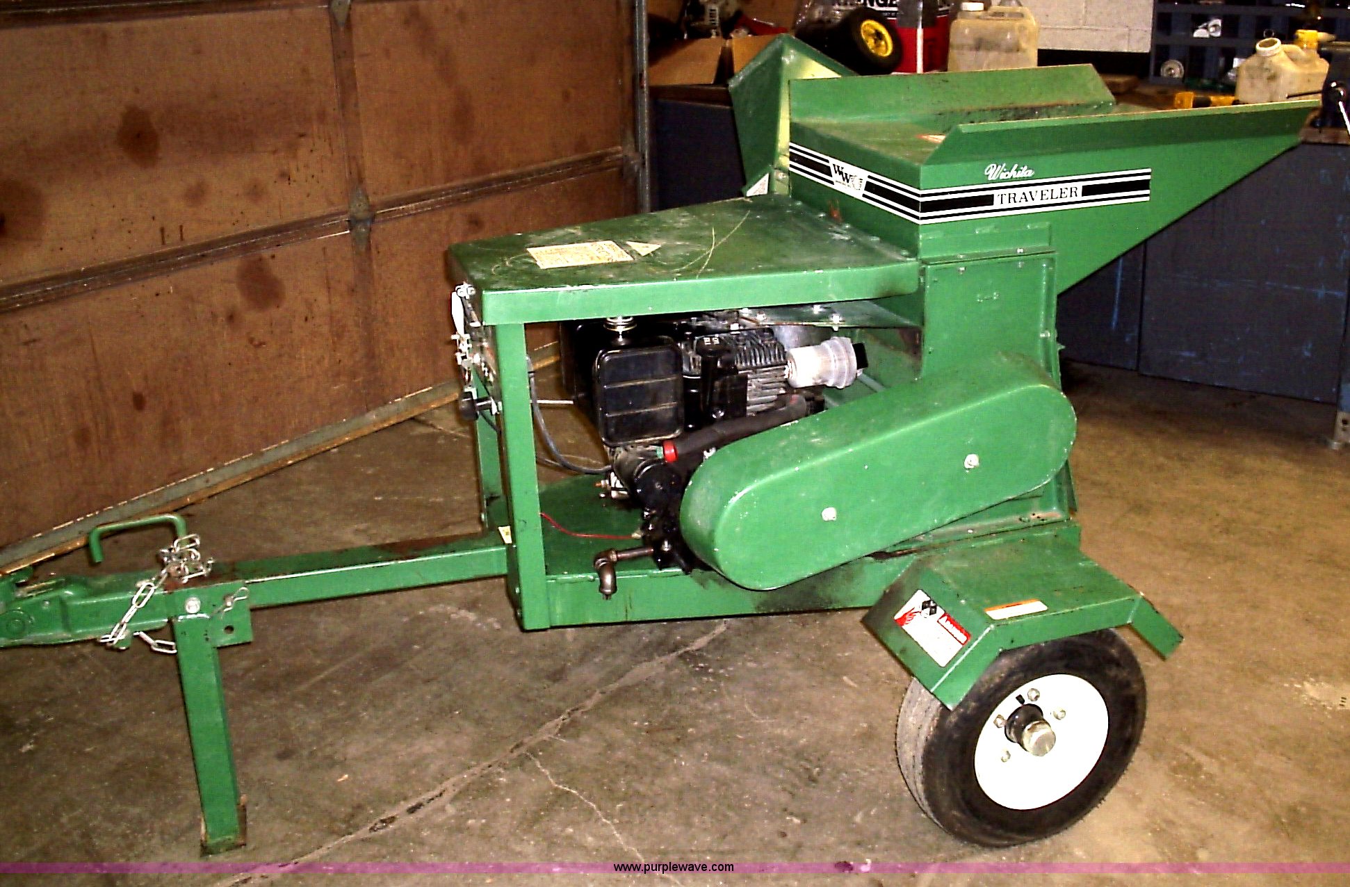 Wichita trailer 233C chipper shredder in Emporia, KS Item 1008 sold