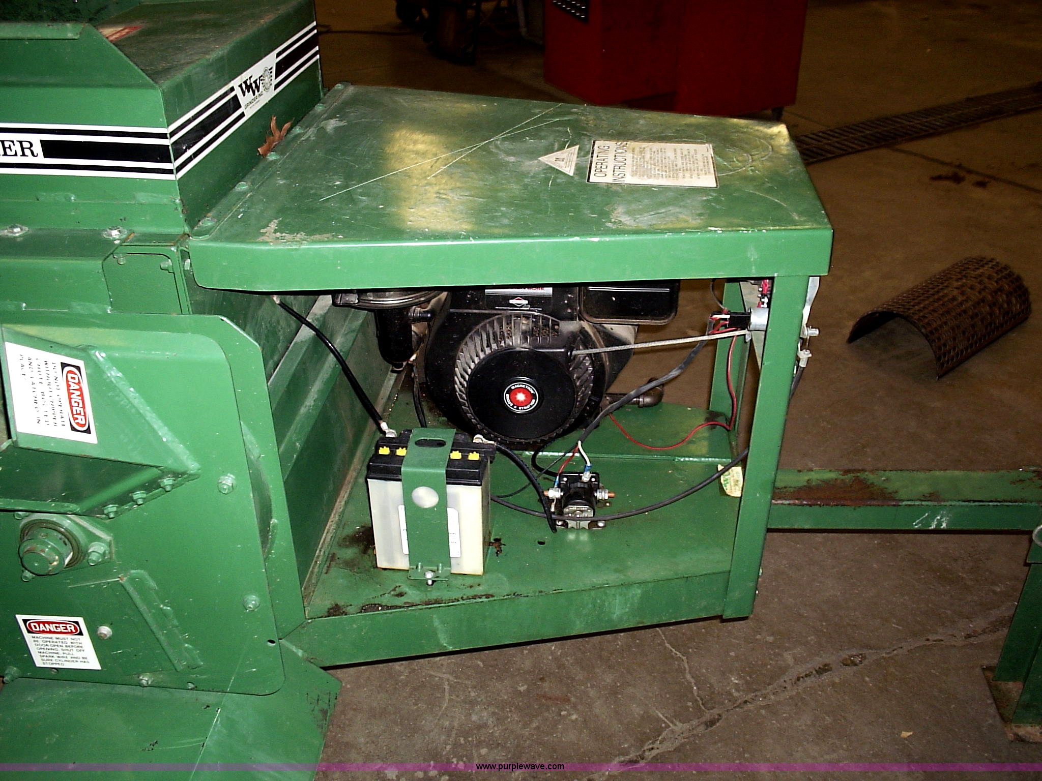 Wichita trailer 233C chipper shredder in Emporia, KS Item 1008 sold