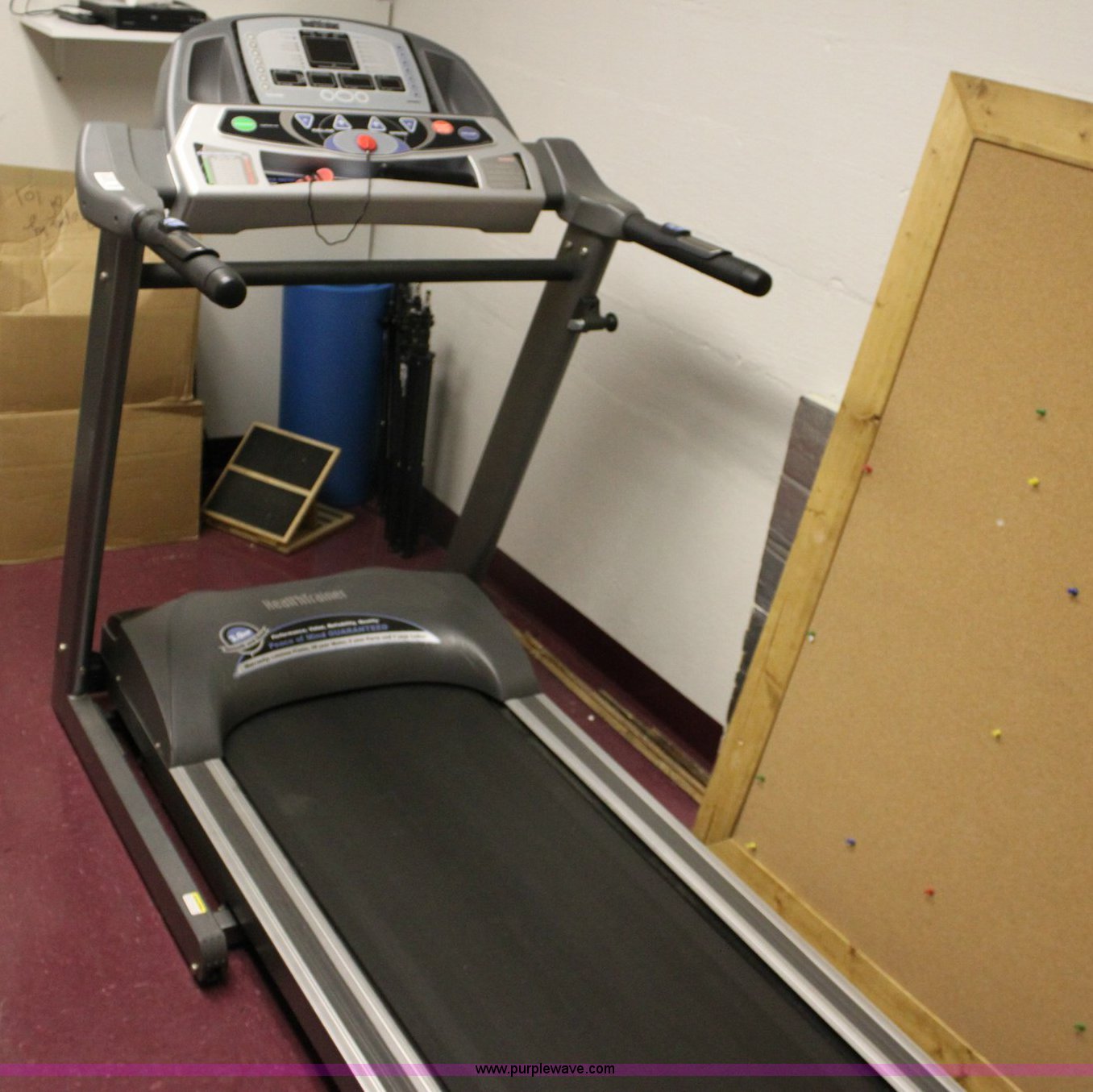 Health Trainer treadmill in Arkansas City, KS Item 6398 sold Purple