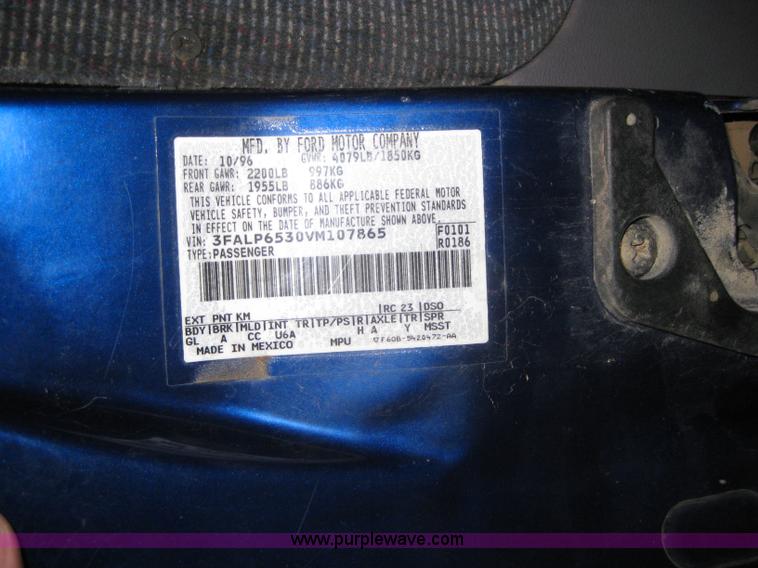 image for item 1506 1997 Ford Contour GL
