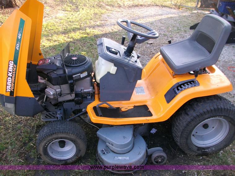 Yard King Performance mower in Wamego, KS Item 1903 sold Purple Wave