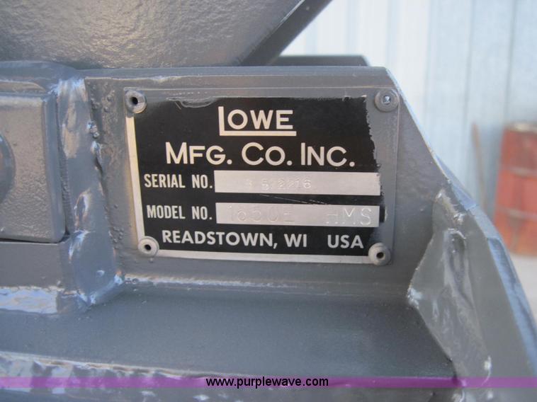 image for item 1958 Lowe Mfg 1650E hydraulic post hole digger
