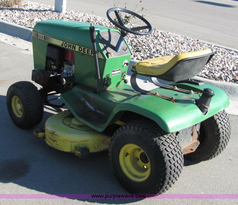image for item 2310 John Deere 111 riding mower