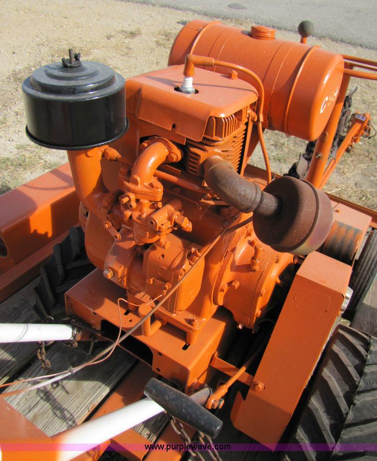 image for item 3639 Ditch Witch C99 walk-behind trencher with trailer