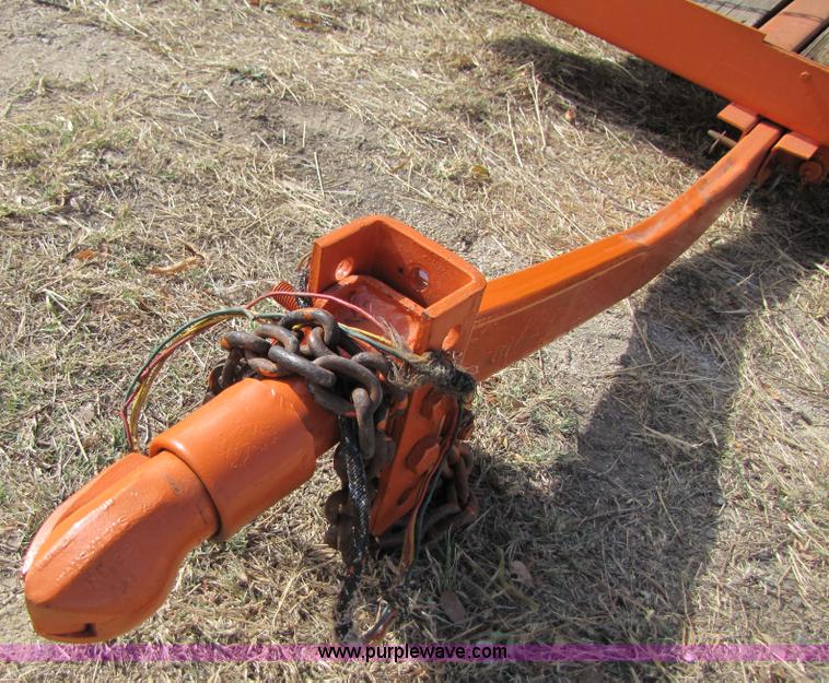 image for item 3639 Ditch Witch C99 walk-behind trencher with trailer