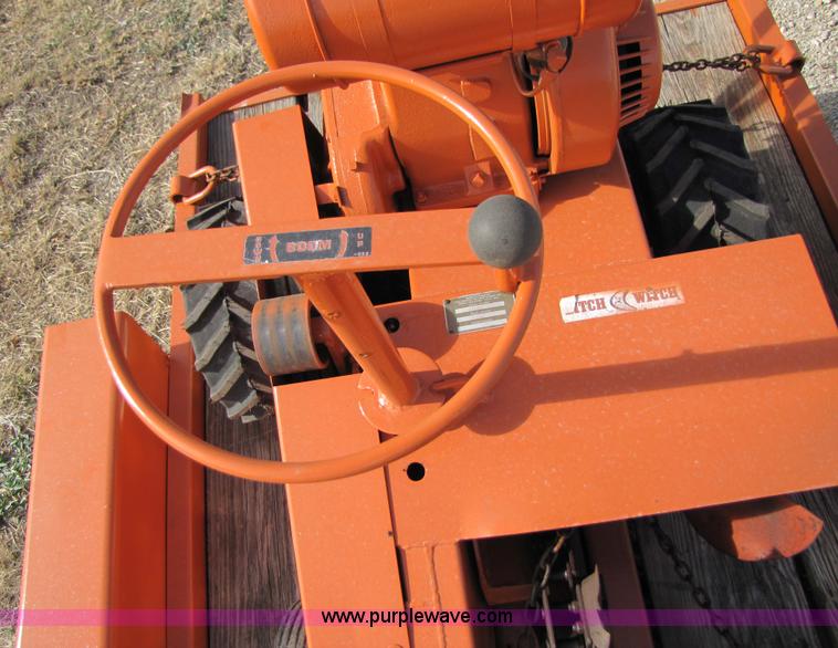 image for item 3639 Ditch Witch C99 walk-behind trencher with trailer
