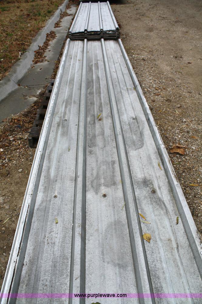 image for item 4789 (79) sheets of ribbed tin