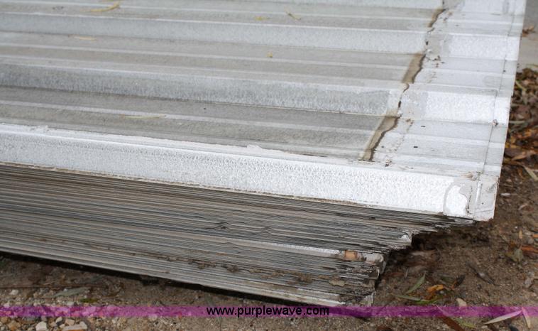 image for item 4789 (79) sheets of ribbed tin