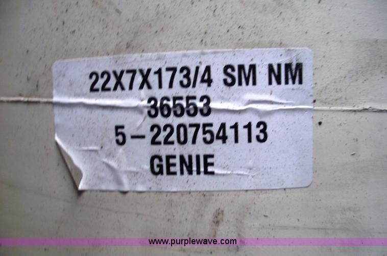 image for item 5576 (2) 22x7x7 3/4 genie boom tires