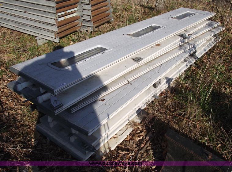 image for item 5594 (2) Wayne insulated garage door