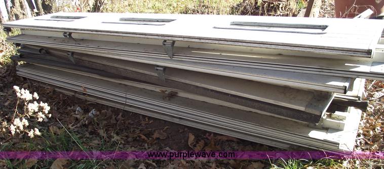 image for item 5594 (2) Wayne insulated garage door