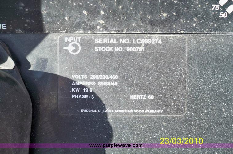 image for item 6574 Miller SRH-444 CC-DC welding power source