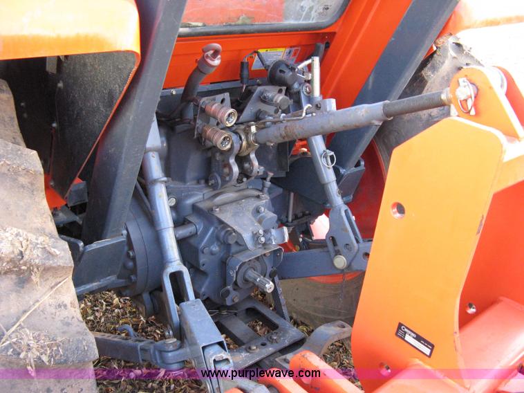 image for item 8069 2003 Kioti DK65 MFWD tractor with loader