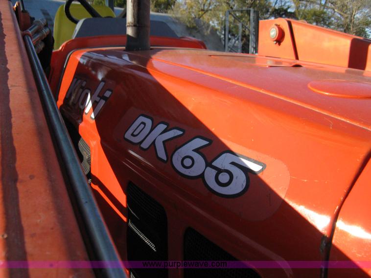 image for item 8069 2003 Kioti DK65 MFWD tractor with loader