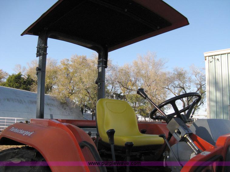 image for item 8069 2003 Kioti DK65 MFWD tractor with loader