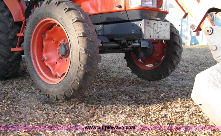 image for item 8069 2003 Kioti DK65 MFWD tractor with loader