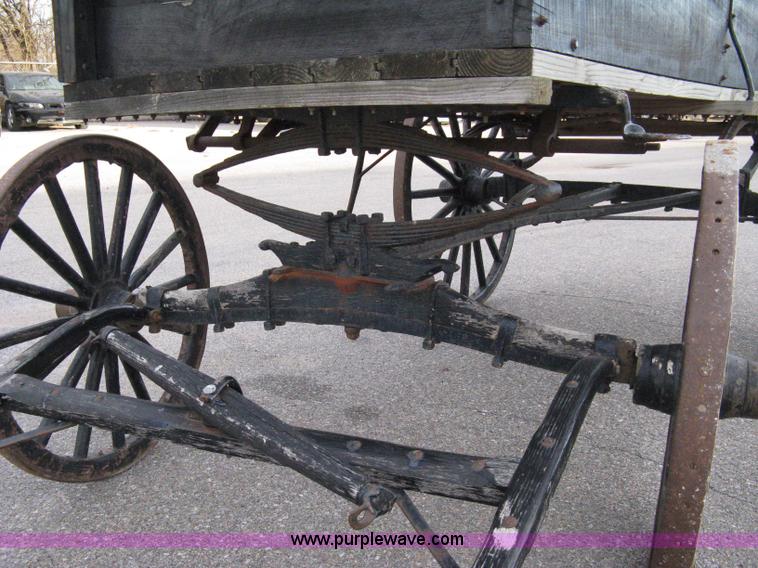 image for item 8072 Horse-drawn spring wagon