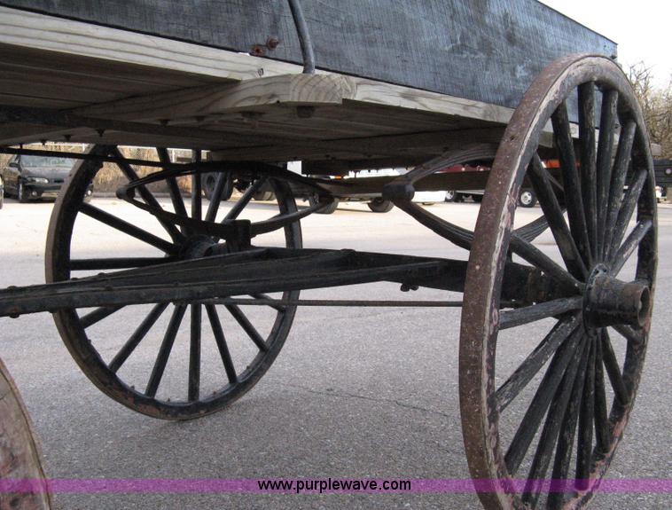 image for item 8072 Horse-drawn spring wagon