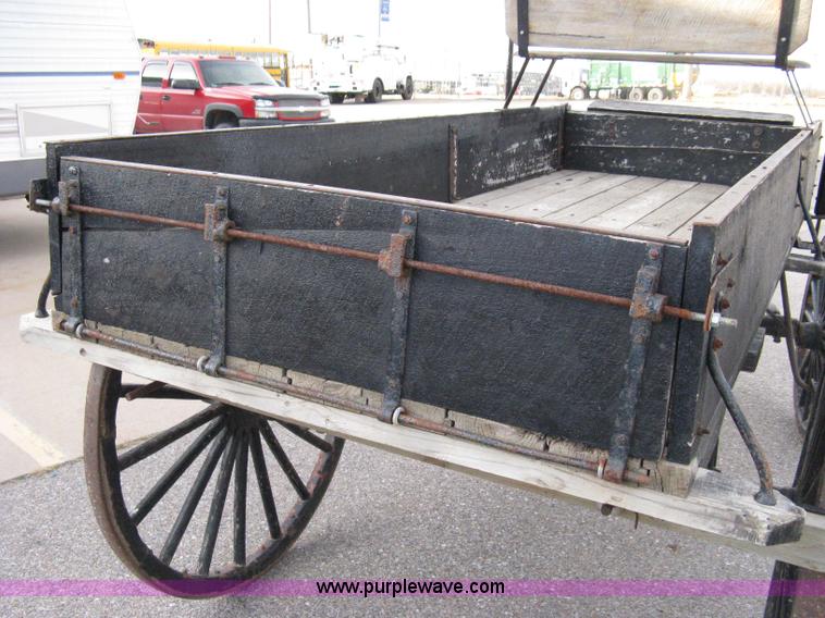 image for item 8072 Horse-drawn spring wagon