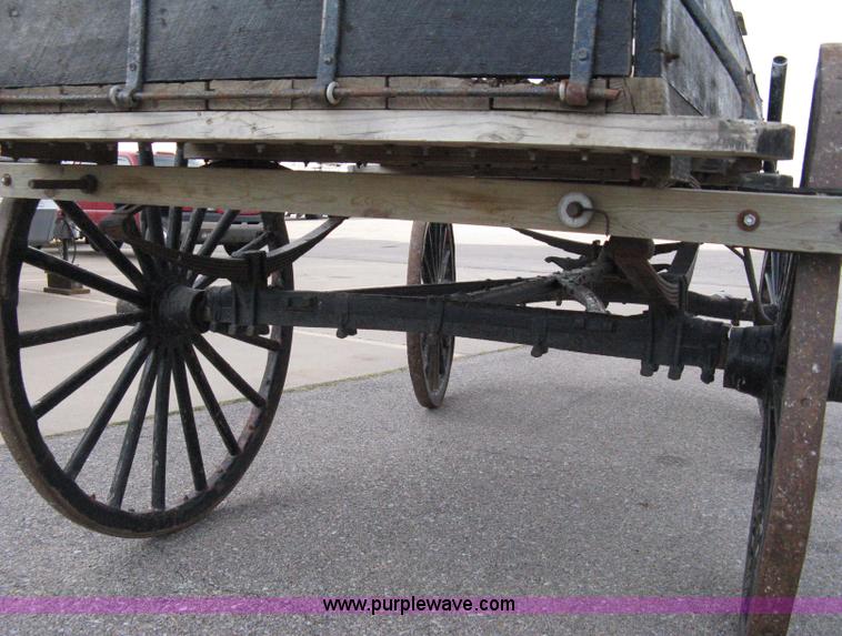image for item 8072 Horse-drawn spring wagon
