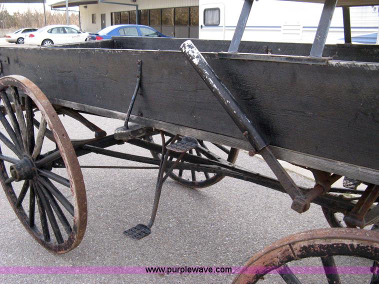 image for item 8072 Horse-drawn spring wagon